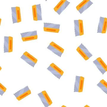 Pattern floor notched trowel cartoon vector Illustrazione stock