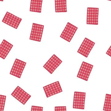 Pattern flooring area rug cartoon vector 스톡 일러스트