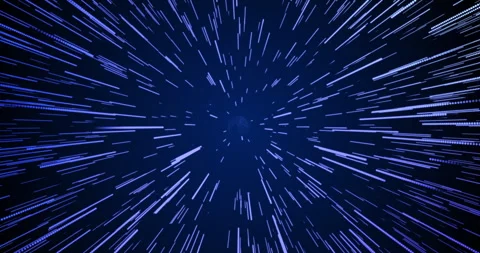 Pattern, flow and blue ray with hologram of earth in speed force, galaxy or Stock Footage 276610859