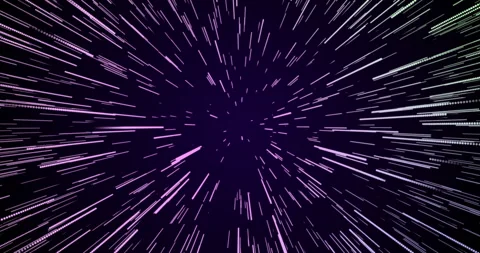 Pattern, flow and light ray with speed force in galaxy of futuristic particles Stock Footage 276610752
