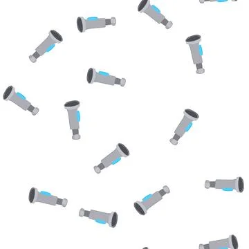Pattern flow faucet aerator cartoon vector Stock Illustration