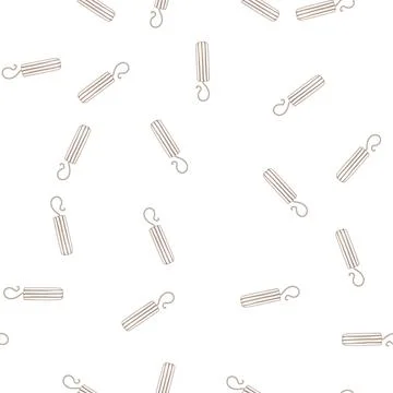 Pattern flow tampon cartoon vector Stock Illustration
