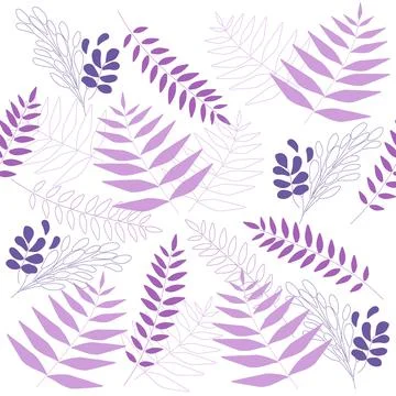 Pattern with flowers with copy space Stock Illustration