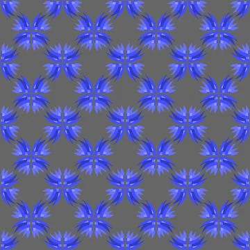 Pattern with flowers Stock Illustration