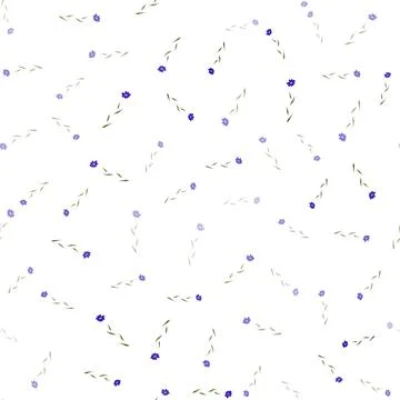 Pattern with flowers Stock Illustration