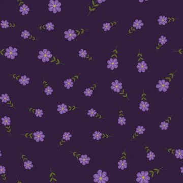Pattern with flowers Stock Illustration