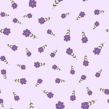 Pattern with flowers Stock Illustration