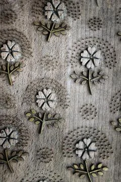 Pattern of flowers Stock-Fotos