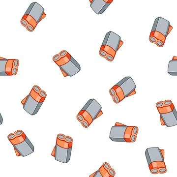 Pattern flute hand crank flashlight cartoon vector Stock Illustration