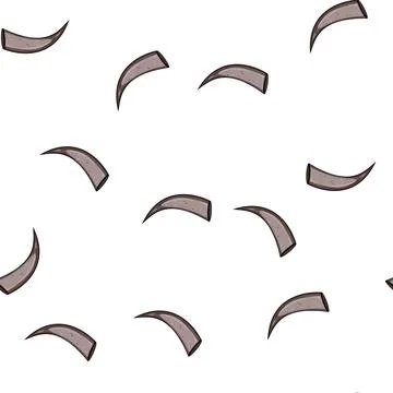 Pattern flute viking horn cartoon vector Stock Illustration