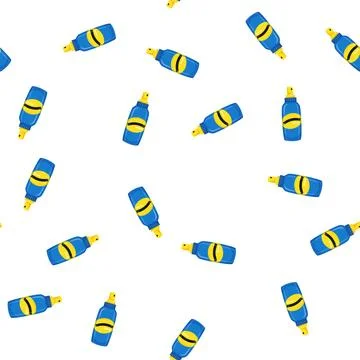 Pattern fly bug spray color icon vector Stock Illustration