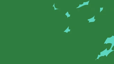 Pattern Flying Transparent Background Animation Stock Footage 338017383