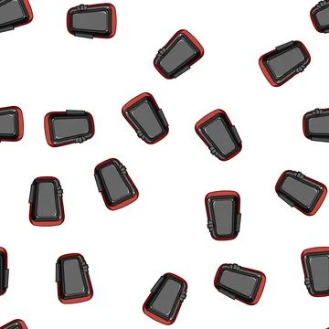 Pattern foam knee pads cartoon vector Stock Illustration