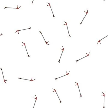 Pattern foliage tree trimmer cartoon vector Stock Illustration