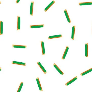 Pattern folk harmonica cartoon vector 스톡 일러스트