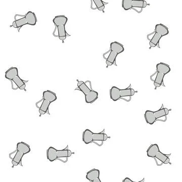 Pattern food arabic tea pot cartoon vector Illustrazione stock