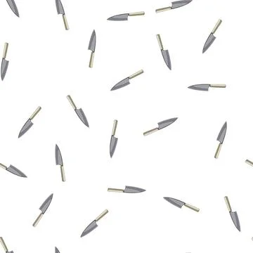 Pattern food knife cartoon vector Stock Illustration