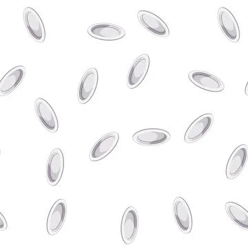 Pattern food plate white cartoon vector 库存插图