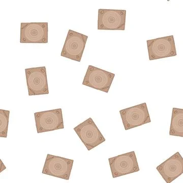Pattern food silicone baking mat cartoon vector イラスト素材