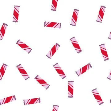 Pattern food snack pack cartoon vector 스톡 일러스트