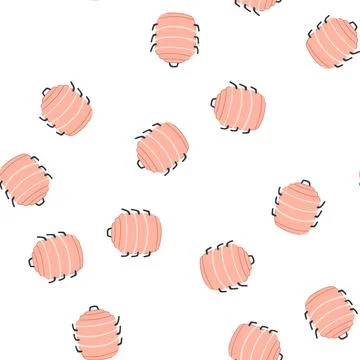 Pattern food steamer pot cartoon vector 스톡 일러스트