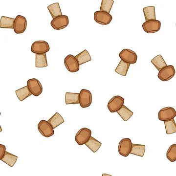 Pattern food wine cork bottle cartoon vector Stock Illustration