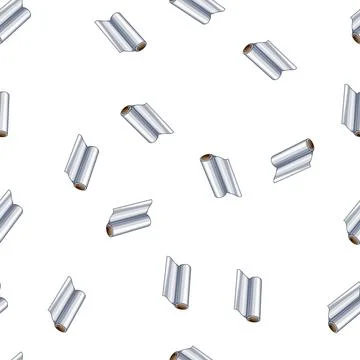 Pattern Food wrap roll for kitchen and packaging needs Illustrazione stock