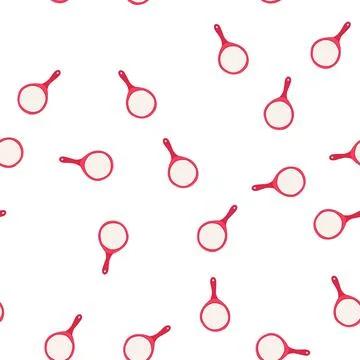 Pattern frame hand mirror cartoon vector Stockillustratie