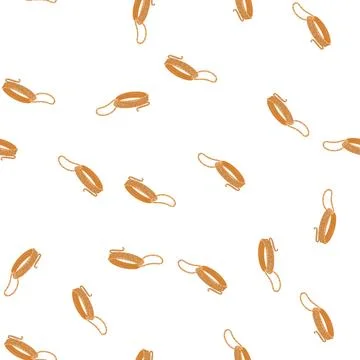 Pattern frame lasso cartoon vector Stock Illustration