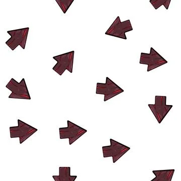 Pattern frame lava game button cartoon vector イラスト素材
