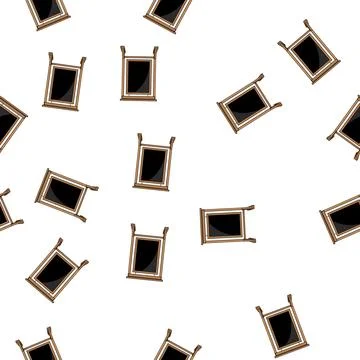 Pattern frame outdoor chalkboard cartoon vector Stock Illustration