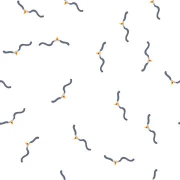 Pattern frayed broken cable cartoon vector Stock Illustration