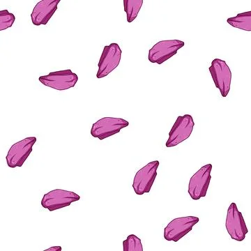 Pattern french beret cartoon vector Illustrazione stock