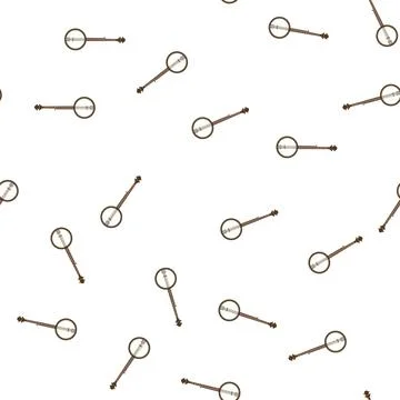 Pattern frets banjo cartoon vector Stock Illustration