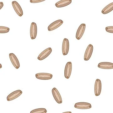 Pattern friendly bamboo plate cartoon vector Stockillustratie