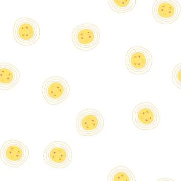 Pattern fun sun character cartoon vector 스톡 일러스트
