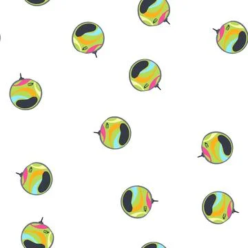 Pattern functionality charging mouse pad wireless cartoon vector Stock Illustration
