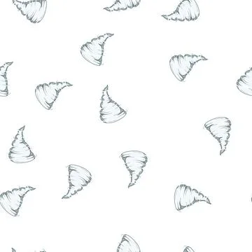 Pattern funnel tornado cartoon vector イラスト素材