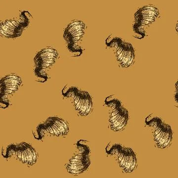Pattern funnel tornado sketch hand drawn 스톡 일러스트