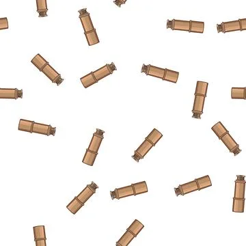 Pattern future spyglass search cartoon vector Stock Illustration