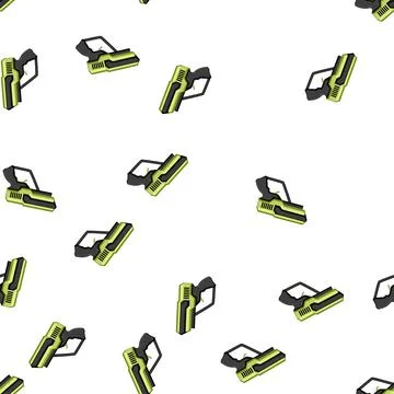 Pattern Futuristic laser blaster toy for video game Illustrazione stock