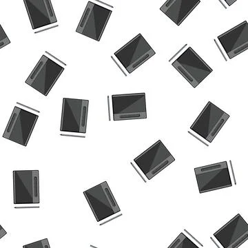 Pattern gadget pen display cartoon vector Stock-Illustration