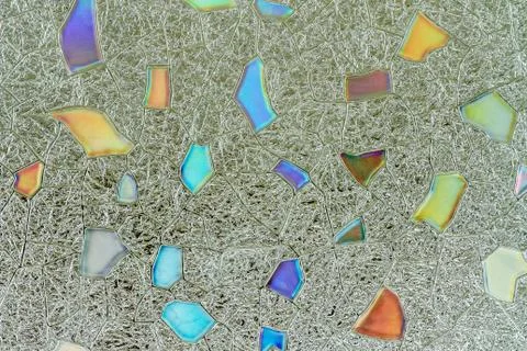 Pattern of galss rainbow Stock Photos