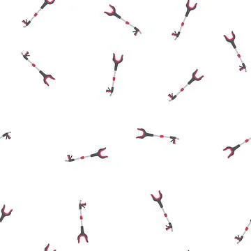 Pattern game grabber tool cartoon vector 스톡 일러스트