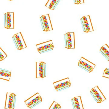 Pattern game lotto ball machine cartoon vector Illustrazione stock