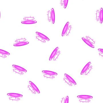 Pattern game portal vfx cartoon vector Stock Illustration