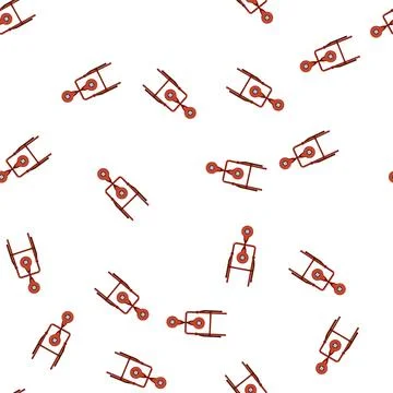 Pattern game shooting target cartoon vector Stock Illustration
