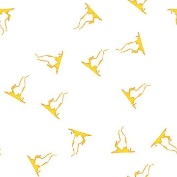 Pattern garage dripping oil stain cartoon vector Illustrazione stock