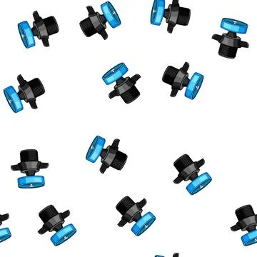 Pattern Garden sprinkler head illustrating water irrigation system equipment Stock Illustration