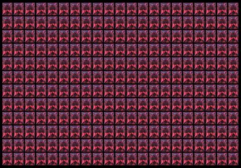 Pattern with garnet on a black background Stock Photos